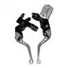 Universal Motorcycle Brake Master Cylinder 22MM Hydraulic Clutch Lever Adjustment Brake Clutch Handle for Motorbike Honda Yamaha