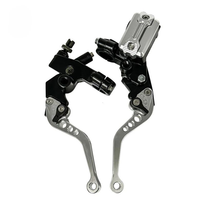 Universal Motorcycle Brake Master Cylinder 22MM Hydraulic Clutch Lever Adjustment Brake Clutch Handle for Motorbike Honda Yamaha