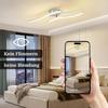 Plafonnier LED - NETTLIFE - Plafonnier Nettlife - 12W - 3000K (blanc chaud) - Métal blanc