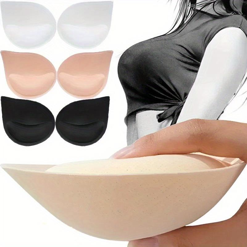 2 perechi Sutien Push Up 3D Inserții Lenjerie de corp pentru femei Ridicarea sânilor mici Respirabil Burete căptușit Sutien Căptușeală Costum de baie Inserție pentru sutien 327977557