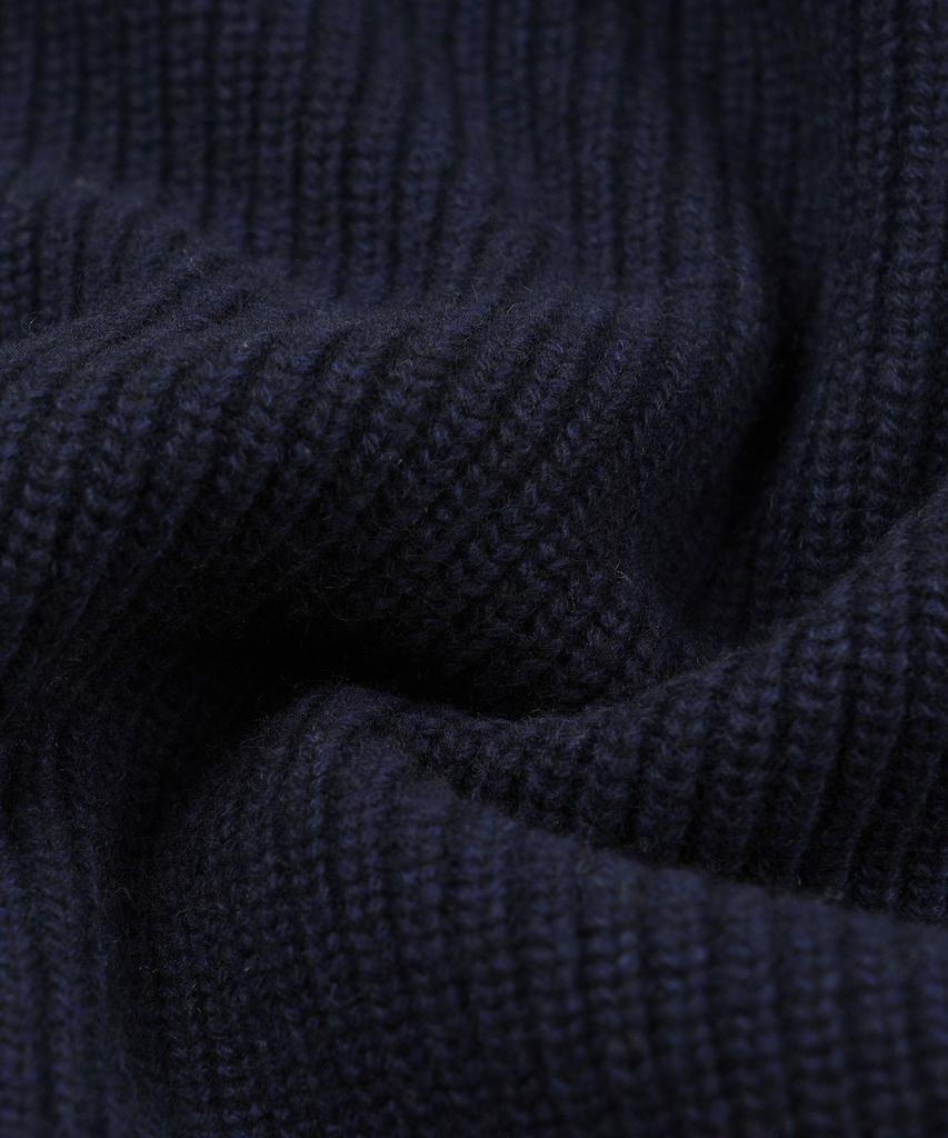 FRIZMWORKS Kangaroo Round Pullover Knit _ Navy