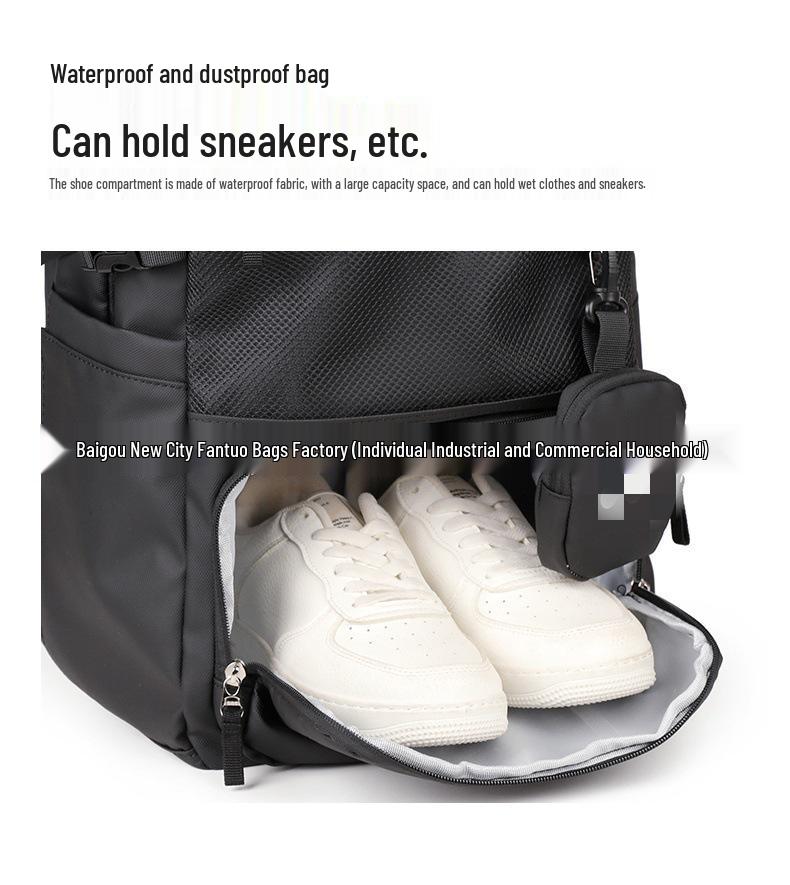 Co-branded Large Capacity Travel Backpack for Laptops and High School Students