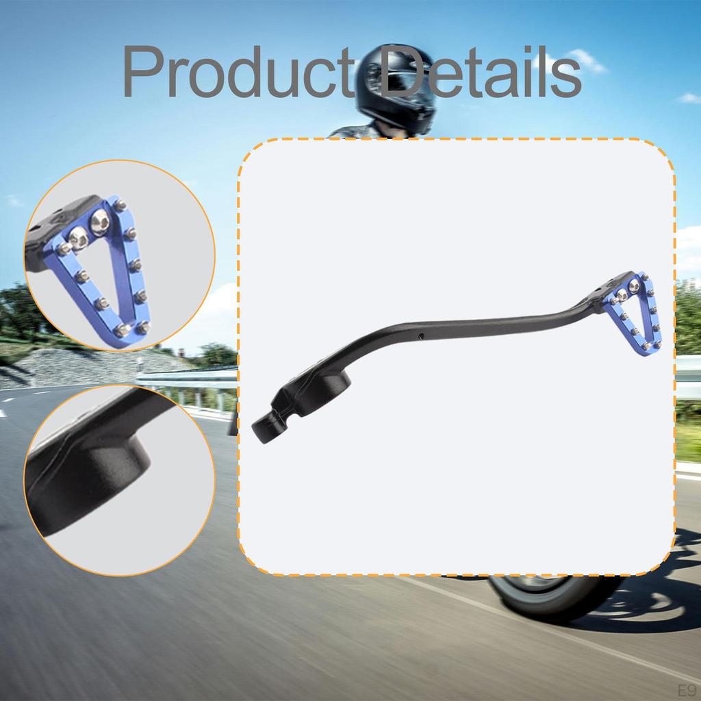 Motorcycle Rear Brake Pedal Foot Lever Accessories Spare Parts Premium Aluminum Alloy Replace for