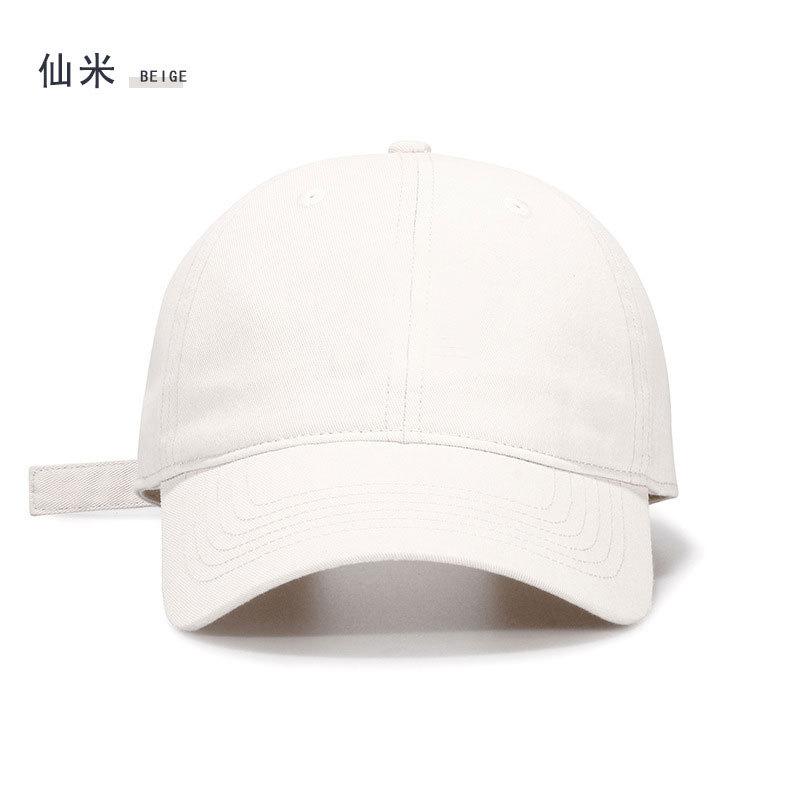 Peaked cap men's sunscreen visor hat baseball cap trendy men's and women's models show a small trendy brand