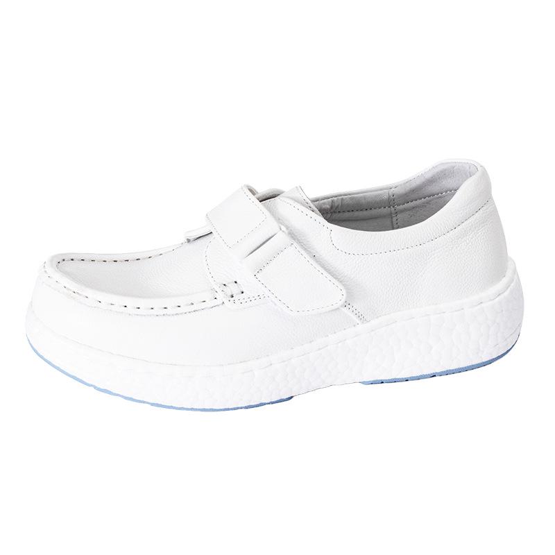 

Four Seasons Genuine Leather Soft Sole Non-Slip Nurse Shoes Size 37