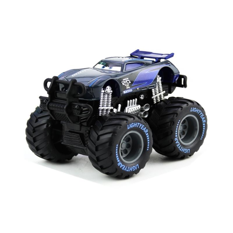 Cars Lightning McQueen SUV Black Storm Jackson Cruz Mater Big Wheel Offroad Metal Cars Toy Kids Christmas Gifts