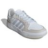 ENTRAP Textile, Synthetic Leather Lightweight Low Top Skateboard Shoes Unisex White JI2561