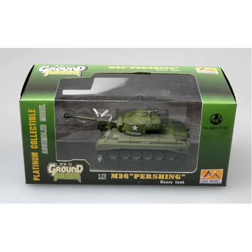 1/72 scale finished model 36200 M26 Pershing, 18th Tank Battalion, 8th Armored Division, Germany, 1945