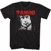 2026Unisex's John Rambo-Inspired T-Shirt- Iconic Movie Graphic with Rambo Signature & 'Hope ' Print -Casual Short Sleeve Summer Tee