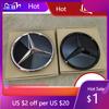 XEKVA1 2025 Hot New 2025 For Mercedes Benz Grill Badge 3D Convex star Front Embelm for Mercedes benz AMG W204 W205 W213 W177 W176 W218