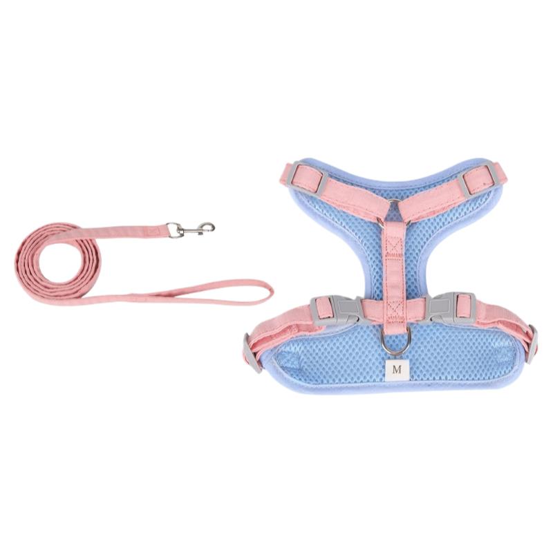 1PC Cat Traction Rope New Anti-break-free Cat Chest Strap Go Out Walking Cat Rope Adjustable Pet Traction Rope