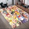 Pokemon Cute Art Square Area Rug, Non-Slip Floor Mat for Home Decor, Perfect Gift for Fans.chl