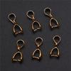 Bail Clip 6 Sizes 4 Colors Pinch Bails Pendants Clasps For Jewelry Making Materials