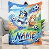 Halloween Friends Customize Text Blanket Gift Customizable Blanket Comfortable Great for Picnics Bedding Livingroom Bed Four Seasons Multipurpose
