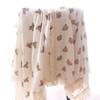 Baby Blankets Muslin Swaddle For Newborn Fringe Double Layer Cotton Summer Blanket Bed Comforter Infant Baby Stuff Bebe