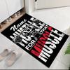 Custom Name weightlifting Printed Carpet, for Office Chair Living Room Bedroom Kitchen Room Decor Gifts.