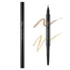Visee Wide Trick Double Liner 01 Nuance Brown Beige Double Eyelid and for a 3D Look & 0.4g, 2-in-1 Liner, Under-Eye Liner, Under-Eye Concealer,