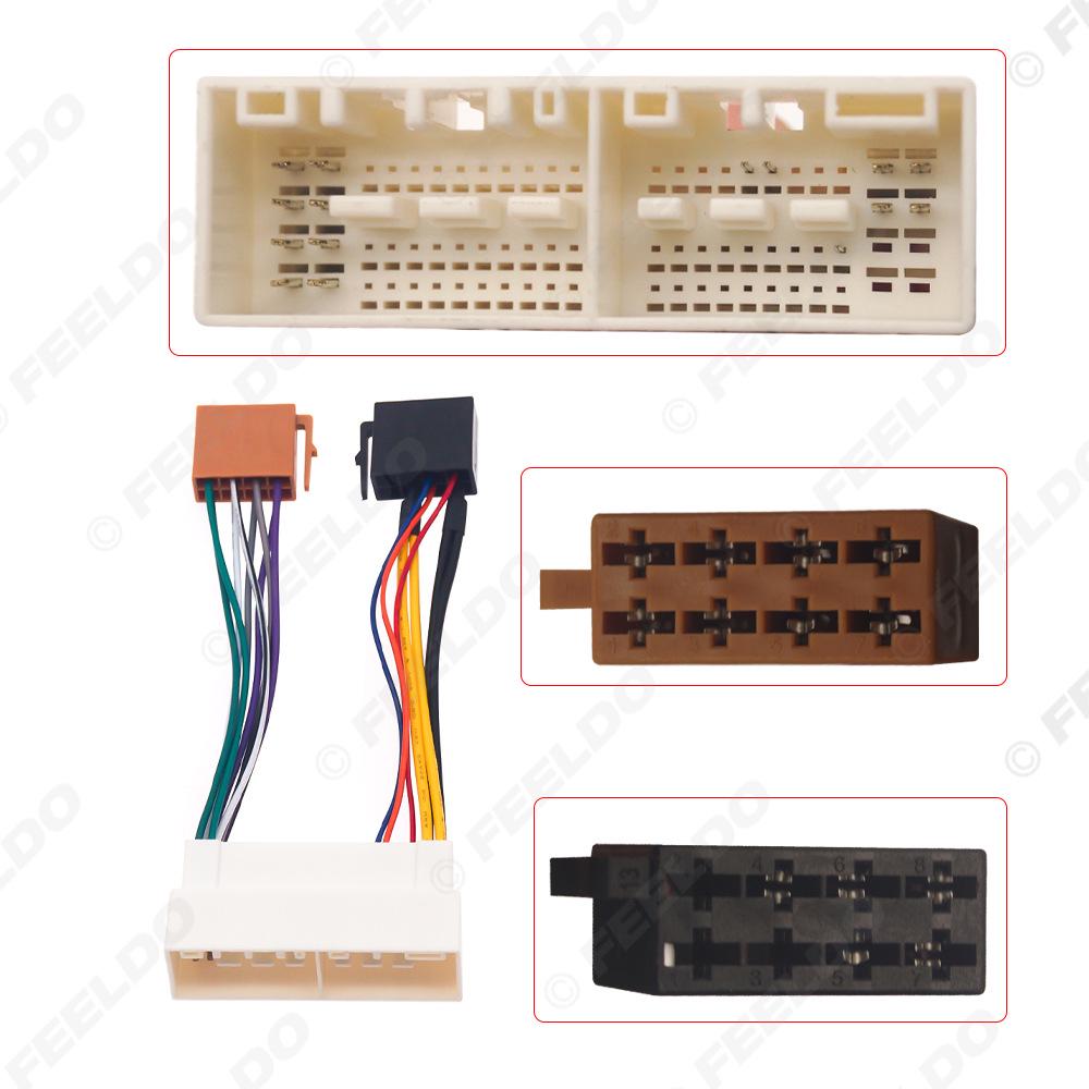 

Kia/Hyundai Elantra CD to ISO Radio Power Conversion Cable белый