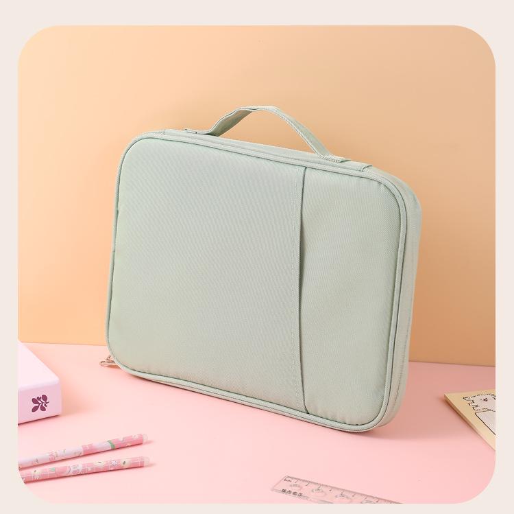 High-End Unisex iPad Tablet Bag - Lightweight, Portable, Hand-Held Student Computer Sleeve