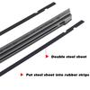 Quality Car Windshield Wiper Blades U-type Universal Soft Rubber Frameless Bracketless Premium All-Season Automotive Replace