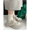 New hot summer new casual dad shoes platform mesh sneakers 3811