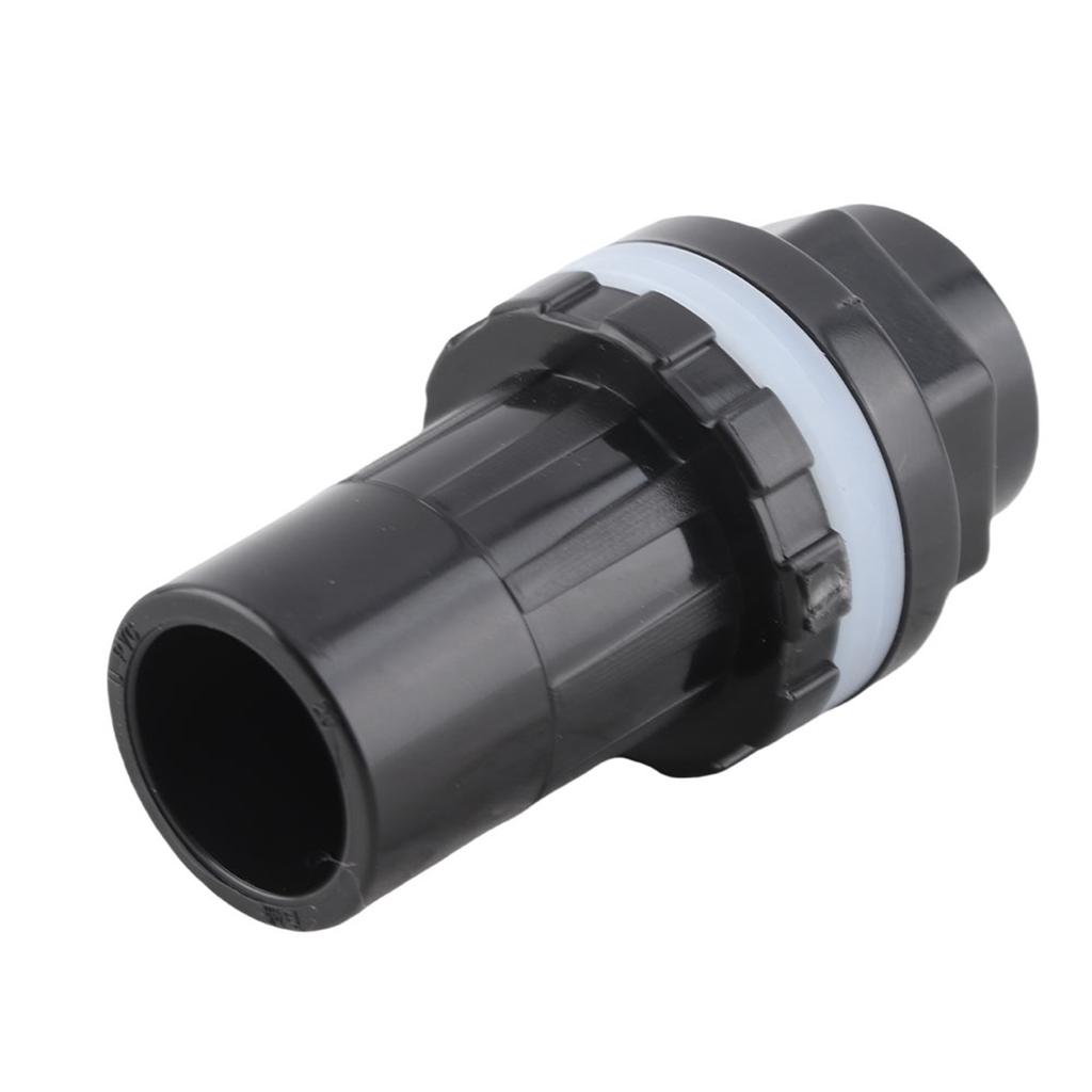 Black PVC 20mm Fish   Aquarium Upper Lower Water Pipe Fittings Connector Joint Accessories Parts