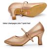 Women's Modern Ballroom & Latin Dance Shoes - Elastic Opening, Perfect for Practice & Social Dancing