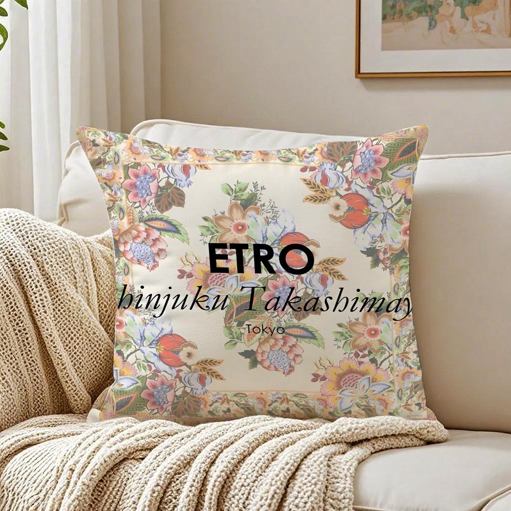 Cashew Nut Flower Pattern Natural EEtro Cushion Cover Pillowcase Antidustmite living Room Sofa Decor Cushion Room