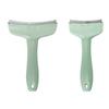V-Tooth Deshedding Comb Pet Hair Removal Grooming Brush 1mm Teeth Shedding Comb with Ergonomic Handle for Dogs Cats