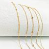 3-Piece Women's Gold Bohemian Style Anklet Set - Multi-Layer Flat Snake Chain + Braided Chain Set, Summer Beach Fashion Anklet