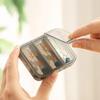 21Grids Pill Box Weekly Portable Large Capacity Travel Pill Case Clear Sealed Medicine Compartment Storage Box Pill Container