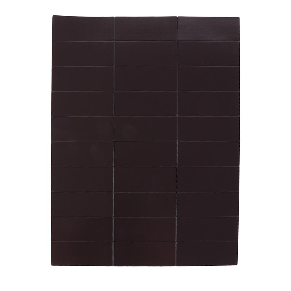 Portable Teaching Aids Magnet Blackboard Sticker Rectangular Self Adhesive DIY Magnetic Sticker Black Flexible Blackboard