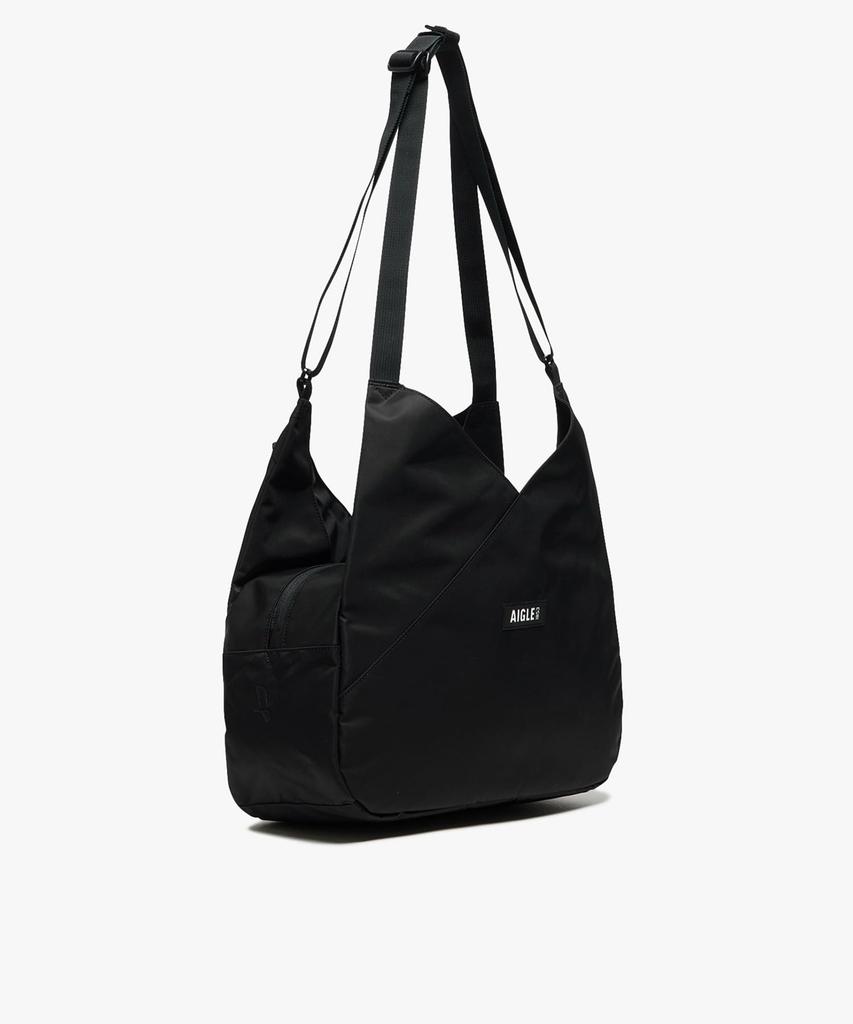 Aigle Official Urban Shoulder Bag ZNHBN06 Black Water-Repellent