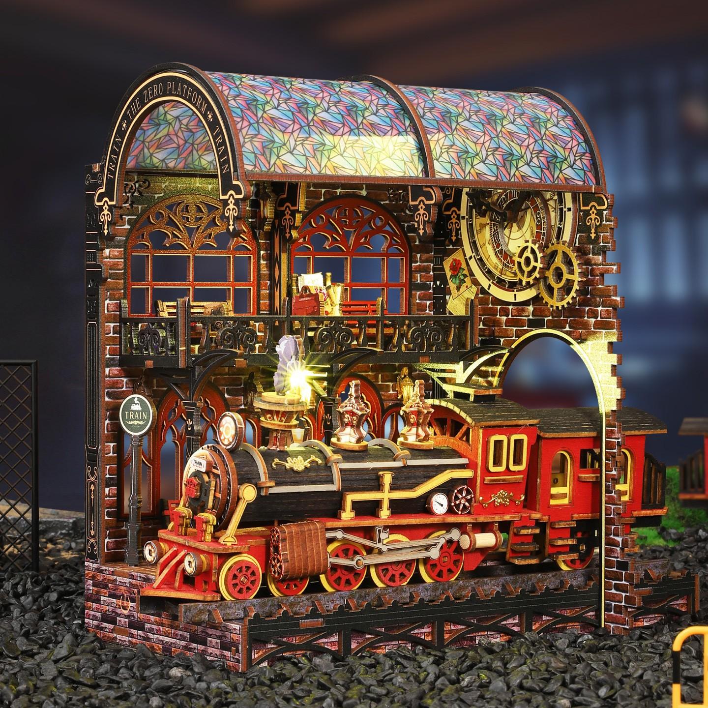 Jiate DIY Miniature House Zero Station
