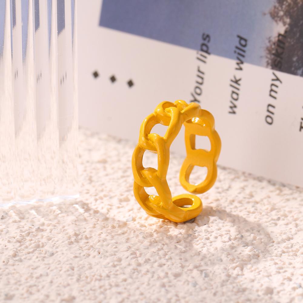 

Кольцо с резьбой, кольцо из акриловой смолы, модный тренд, новое кольцо для мужчин и женщин