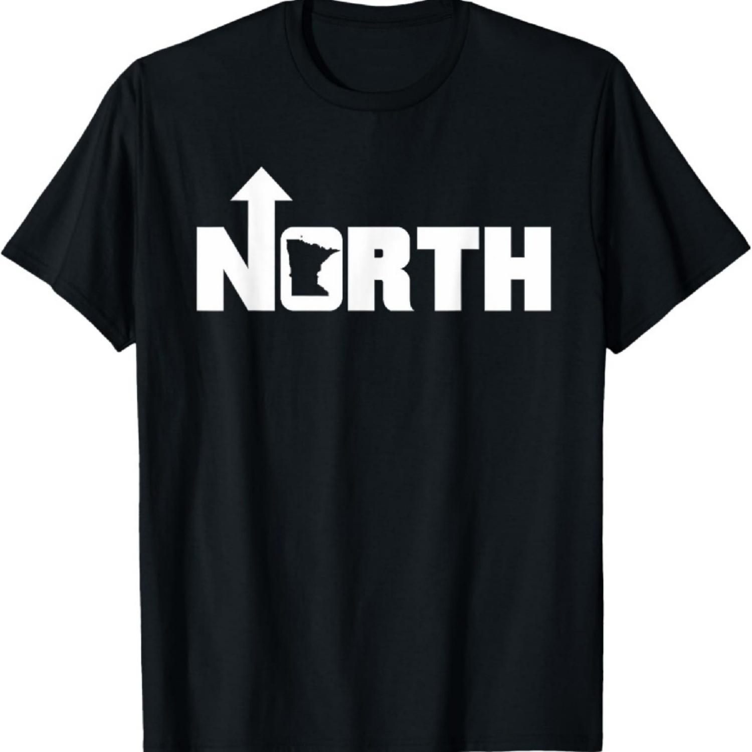 Up North Minnesota Land Of 10,000 Lakes T-Shirt XXXXXL чёрный