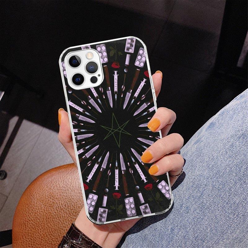 BMTH B-Brings Me The HorizonS Phone Case For iPhone 17 Air 16 Pro Max 16E 15 + 14 Plus 11 12 13 Mini 7 8 SE Gift Print Cover Fun
