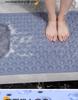 Non-Slip PVC Bathroom Mat with Suction Cups for Shower, Toilet, and Entrance
