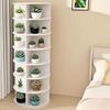 Rotating Multi-Layer Shoe & Bag Rack with 360-Degree Storage