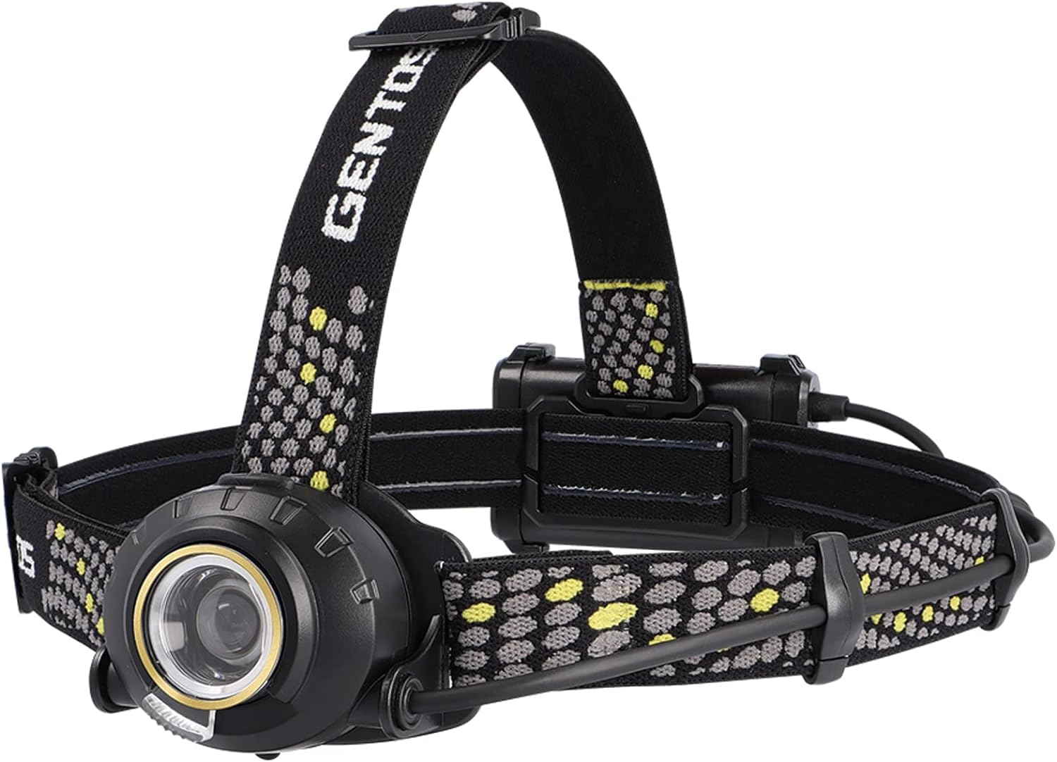 

GENTOS LED USB Rechargeable Lumens Brightness 8 Hours of Operational Run Time Rear View Recognition Uses a dedicated rechargeable battery or three AA чёрный