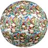Christmas Street Theme Size 5 Soccer Ball, Suitable for Both Indoor and Outdoor Matches, a Gift Suitable for Everyone.
