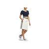 Adidas Originals X Notitle Collaboration FW23 Solid Color Three Stripe Drop Waist Zipper Sports Casual Skirt Women Skirts Off-White IN1076