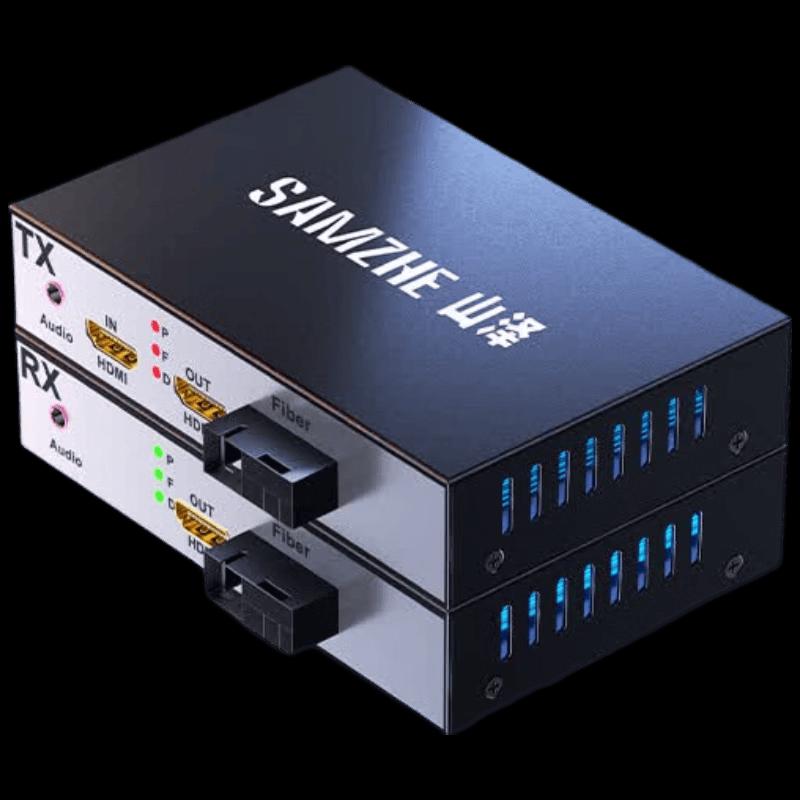 SAMZHE GDJ-03 1-Way HDMI Fiber Optic Extender Pair
