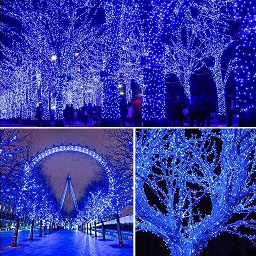 Candy88 LED String Lights for Outdoor Use, Waterproof, 10m (100 bulbs), 30m (300 bulbs), 100m (800 bulbs), 8 Lighting Patterns, Memory Function,