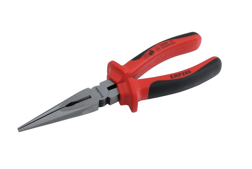 

Insulated Long Nose Pliers 200mm ERP200 Pro-Auto