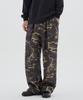 URBANAGE Camo Single-Pleat Wide Sweatpants_Khaki