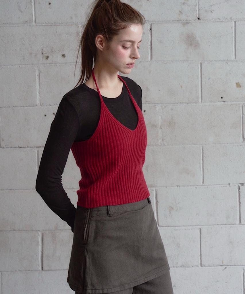 APOEM Ribbed Knit Bustier (3C)
