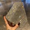 Elegant Diamond-Studded Desktop Storage Box for Living Room and Bedroom Cosmetics