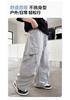 Boys' pants, work pants, children's mid to large children's 2026 new style, boys' straight leg wide leg casual pants, summer thin version