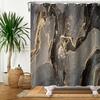 Marble Bathroom Curtain Abstract Modern Luxury Shower Curtain Waterproof Fabric Shower Curtain Bath Curtains With Hooks180x200
